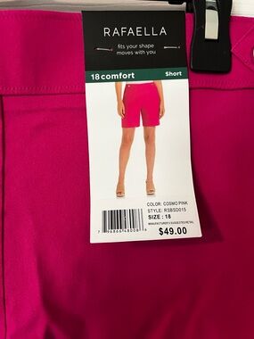 Rafaella Cosmo Pink Comfort Short